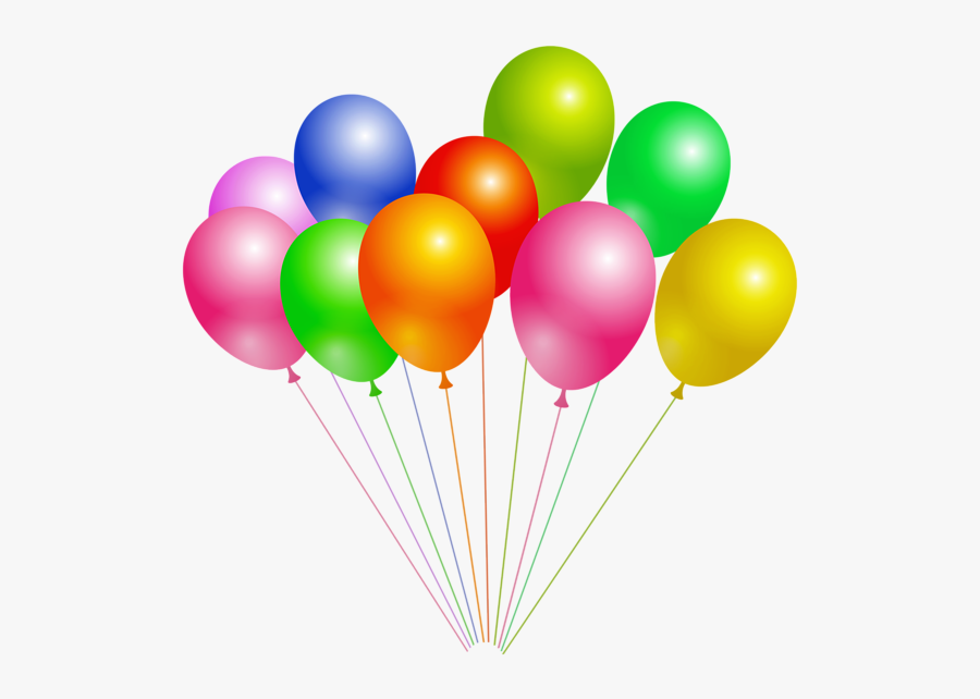 Baloons, Transparent Clipart
