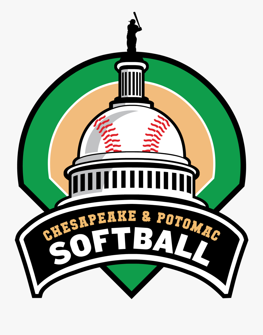League Softball Clipart, Transparent Clipart