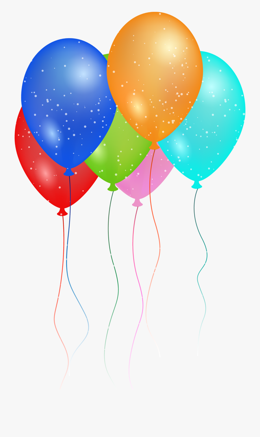 Transparent Background Clipart Birthday Balloons, Transparent Clipart