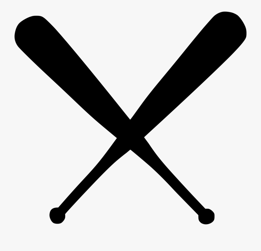 Download Crossed Baseball Bat Svg Free Transparent Clipart Clipartkey