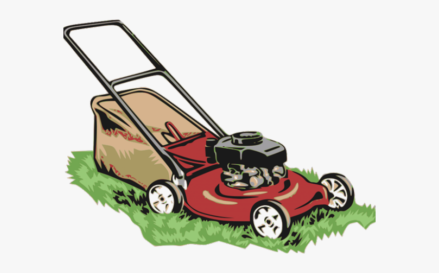 Lawn Mower Clipart, Transparent Clipart