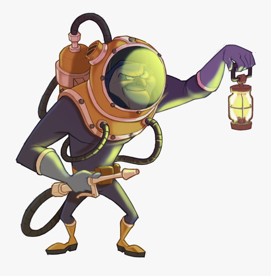 Tentacles Is A Marine Biologist Who Is Fascinated By - Cartoon, Transparent Clipart