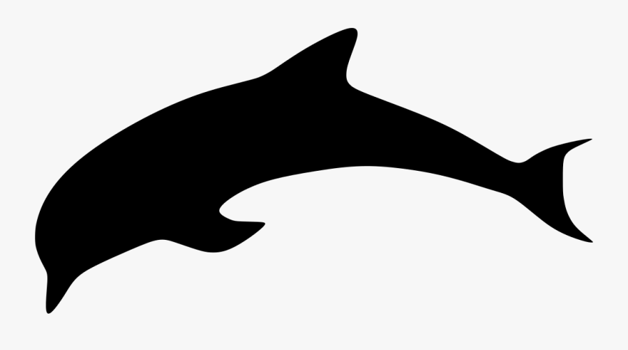 Delfin Obrys Clipart , Png Download - Obrys Delfína, Transparent Clipart
