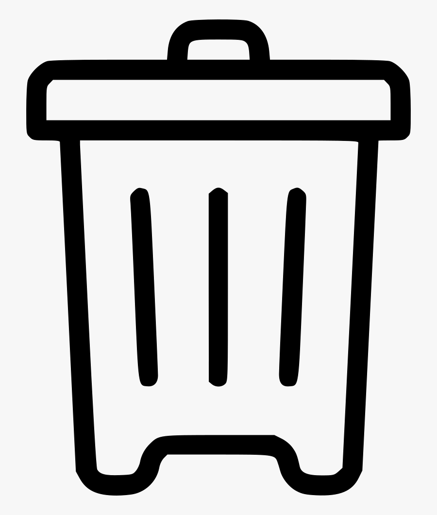 Icon Trash Comments Clipart Png Download Rubbish White Bin Free Transparent Clipart Clipartkey