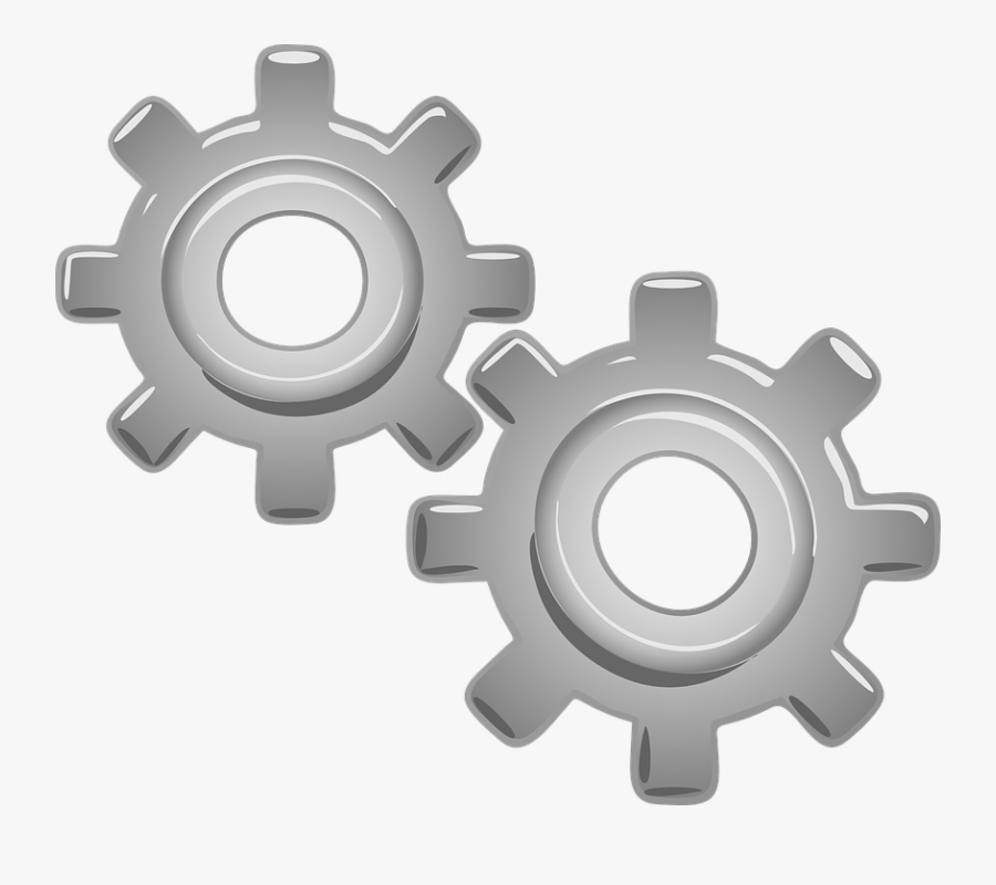 Gears, Motor, Part, Mechanical, Mechanics, Motion - Engines Clipart, Transparent Clipart