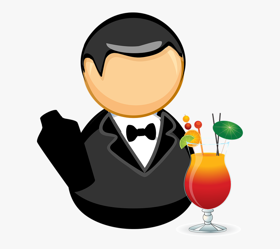 Bartender Barman, Transparent Clipart