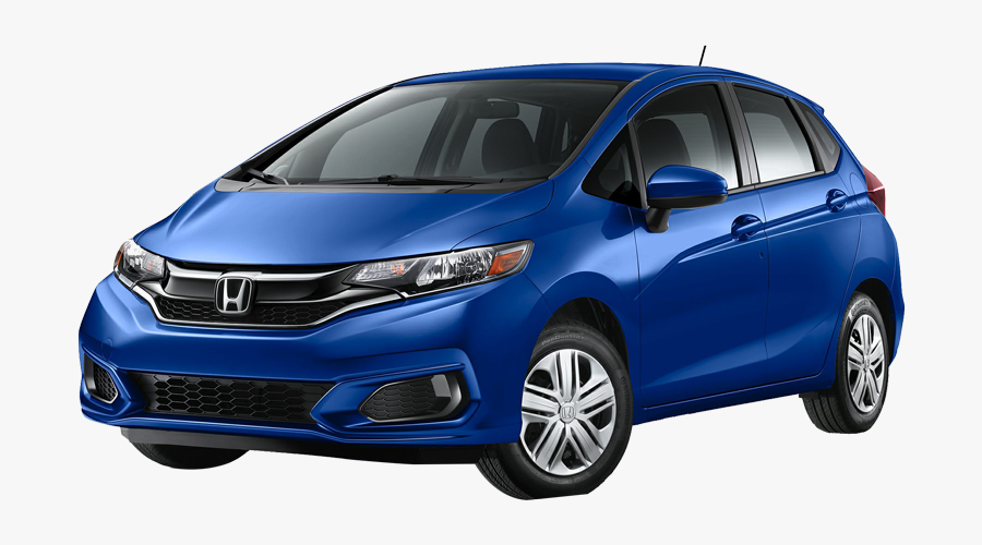 Blue Honda Fit 2019, Transparent Clipart