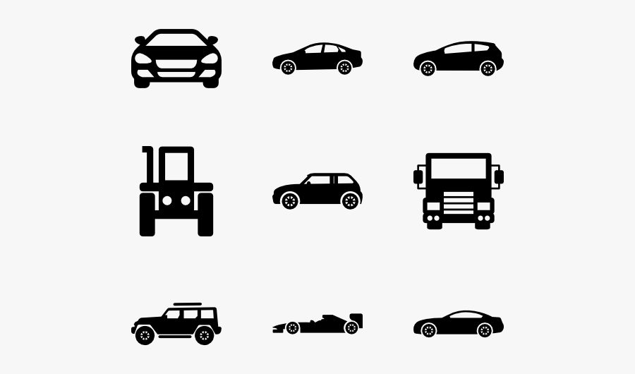 Engine Vector Auto Industry - Vehicle Icons Png, Transparent Clipart