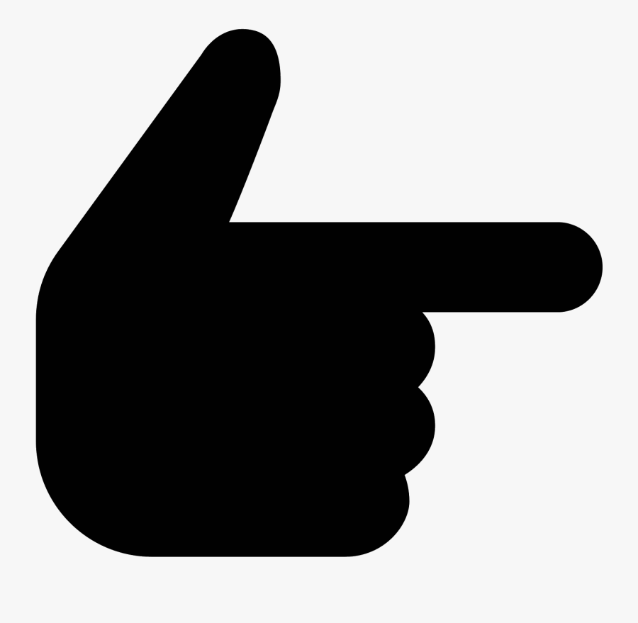 Hand Computer Icons Clip Art Foam - Black Hand Icon Png, Transparent Clipart