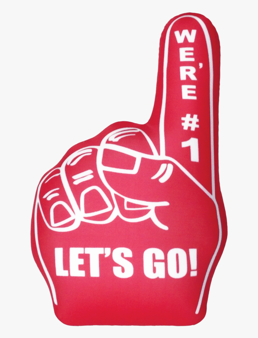 Foam Finger Png - Go Green Color War, Transparent Clipart