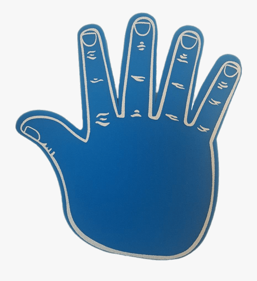 Giant High Five Foam Hand - High Five Foam Hand Red, Transparent Clipart