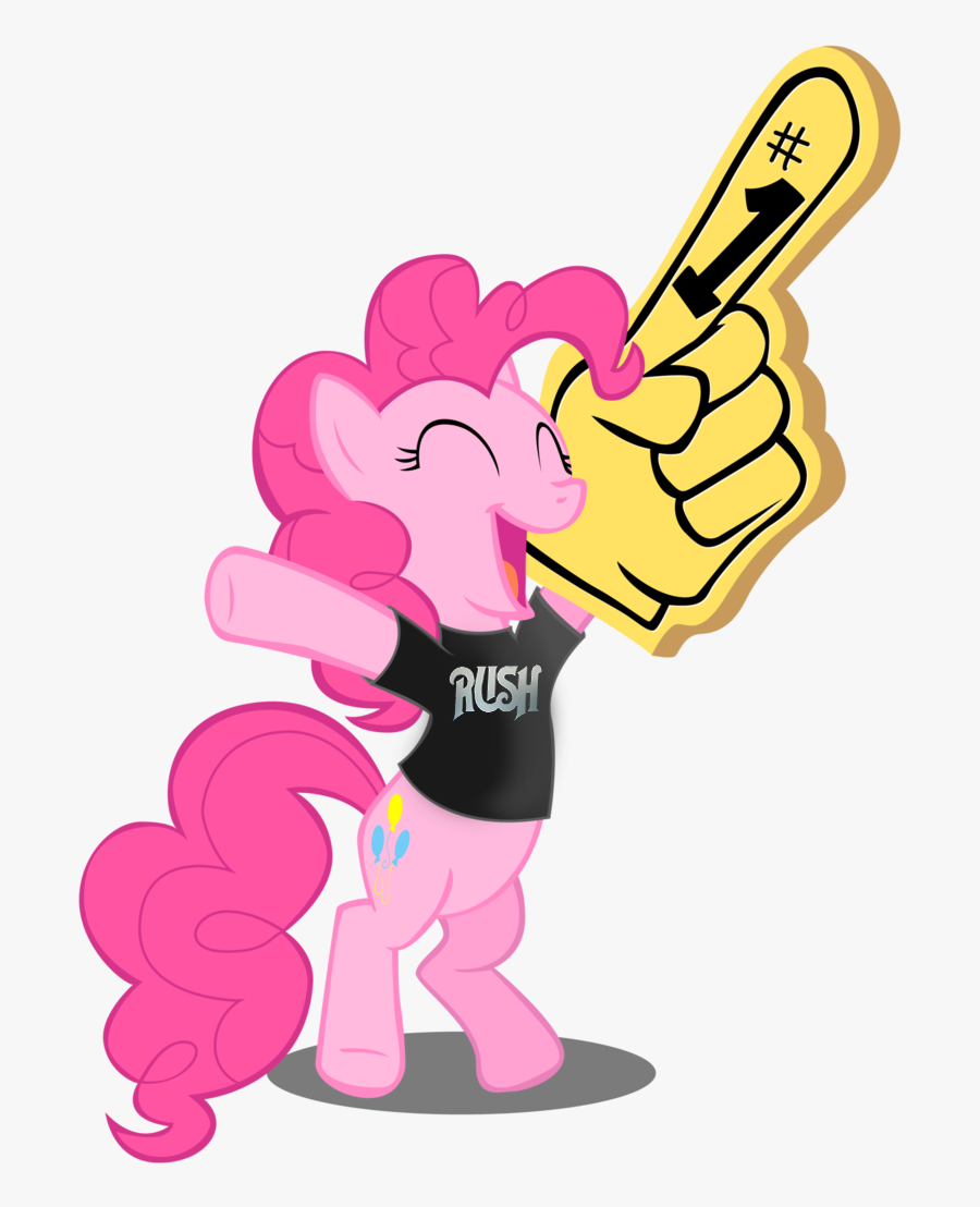 Foam Pie Rush - Pinkie Pie Number 1, Transparent Clipart