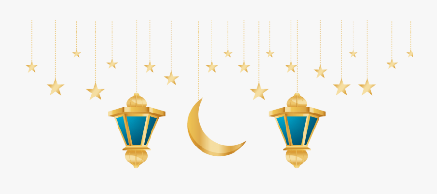 Decorations Png Free Images - Golden Ramadan Kareem Png, Transparent Clipart
