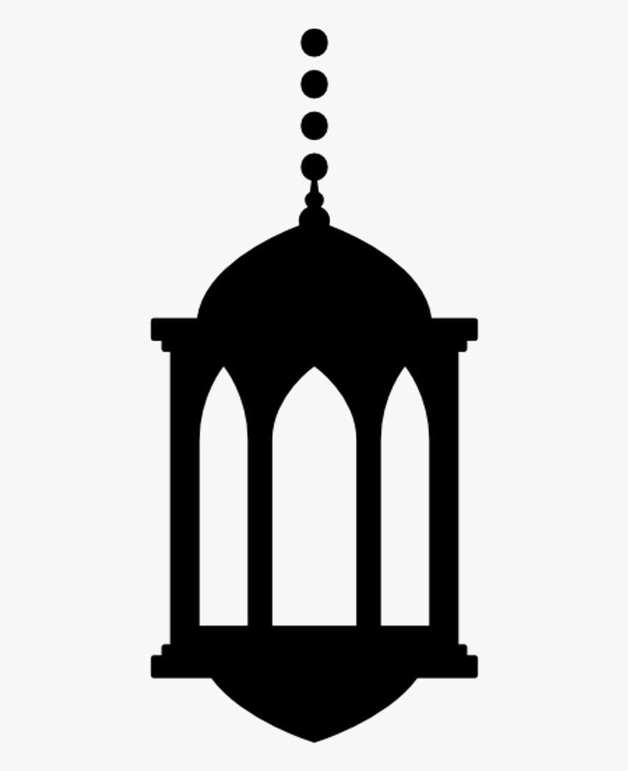 Silhouette Ramadan Lantern Png Clipart , Png Download - Ramadan Lantern Clipart, Transparent Clipart
