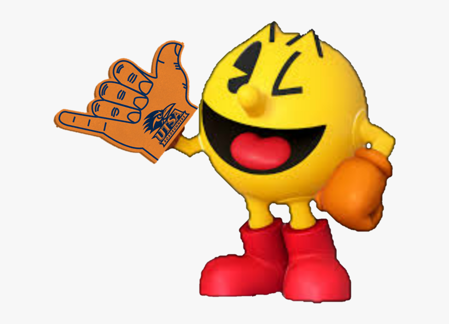 Pac Man Runners Foam Finger - Pacman Super Smash Bros, Transparent Clipart