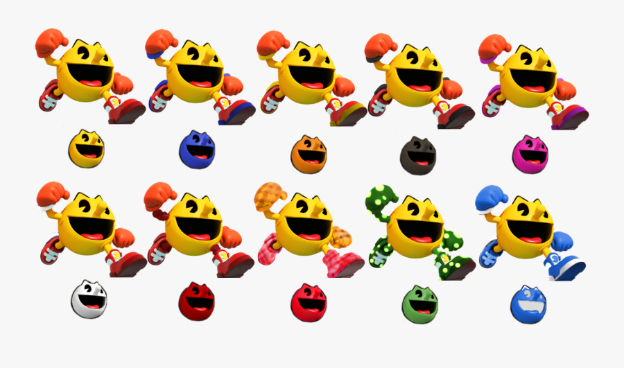 Pac Man Smash Fantendo Nintendo Fanon Wiki Ⓒ - Pacman Smash Colors, Transparent Clipart
