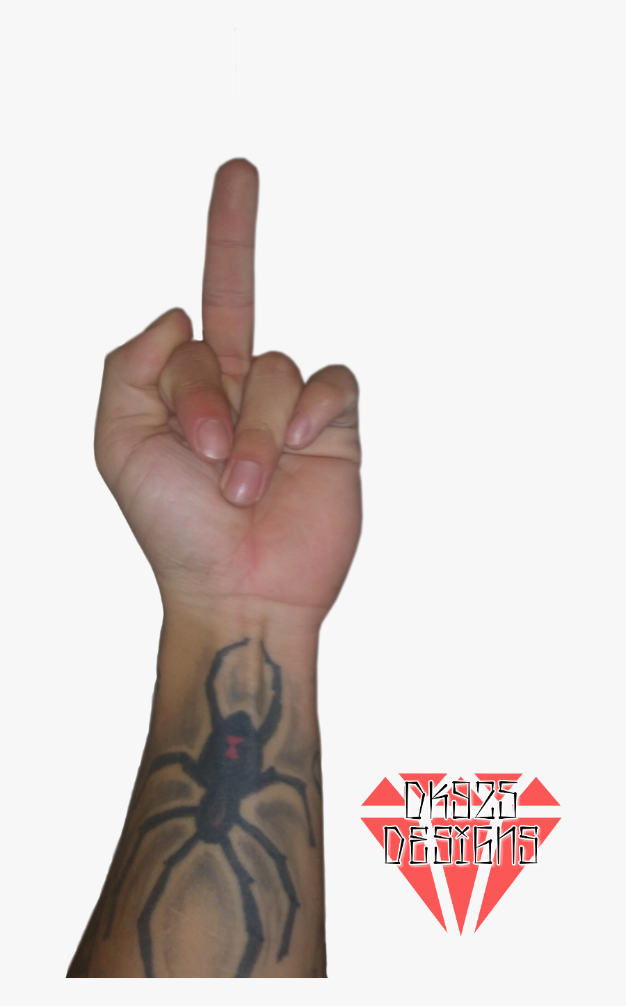 #flipoff #finger #hand #arm #dk925 #dk925designs - Flipping The Bird Png, Transparent Clipart