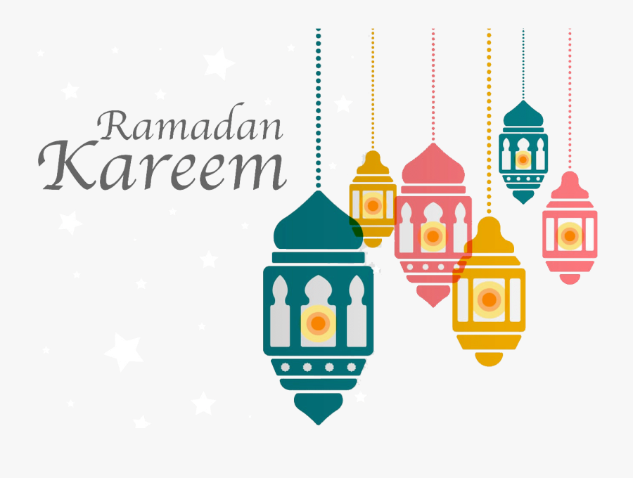 Transparent Eid Mubarak Clipart - Background Ramadan Kareem Png, Transparent Clipart