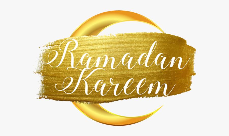 Clip Art Ramadan Kareem Greeting - Ramadan Mubarak Gold Png, Transparent Clipart