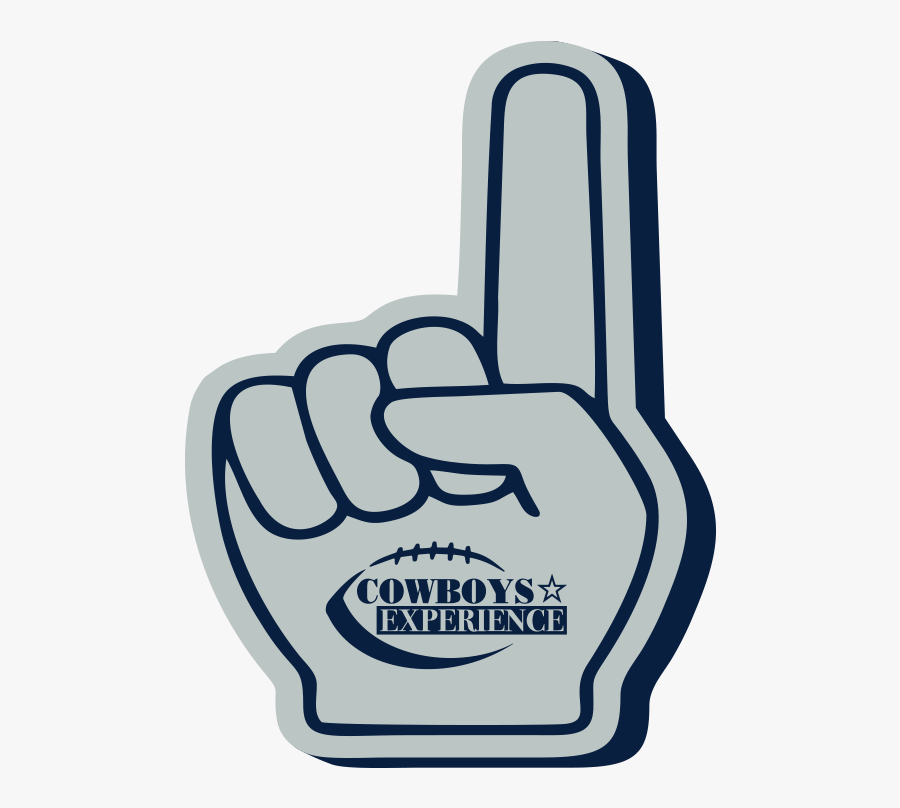 Transparent Foam Finger Png - Foam Finger Icon Png, Transparent Clipart