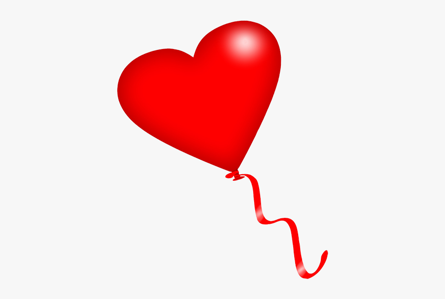 Balloon Heart, Transparent Clipart
