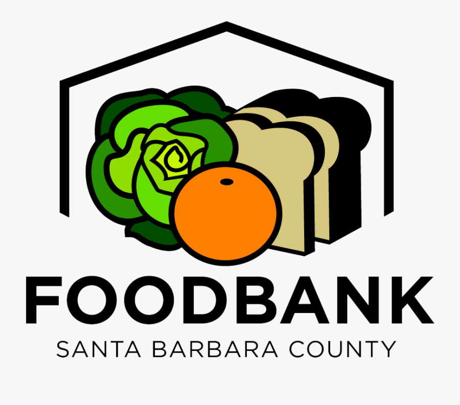 Luncheon Clipart Child Food - Santa Barbara Food Bank Logo, Transparent Clipart
