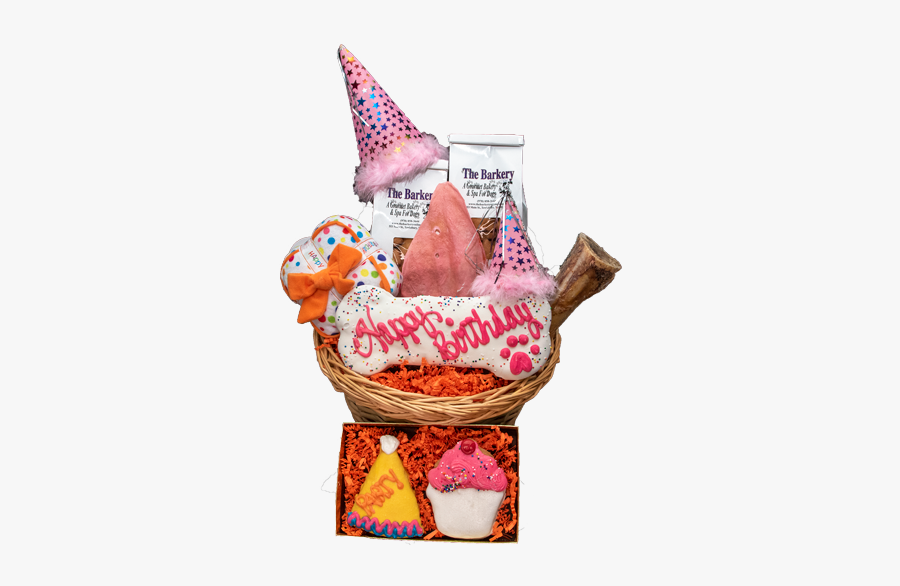 Gift Basket, Transparent Clipart