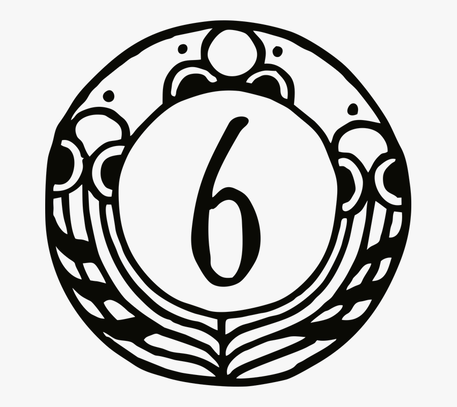 Number, Chapter, Birthday, Button, Design, Decoration - Circle, Transparent Clipart