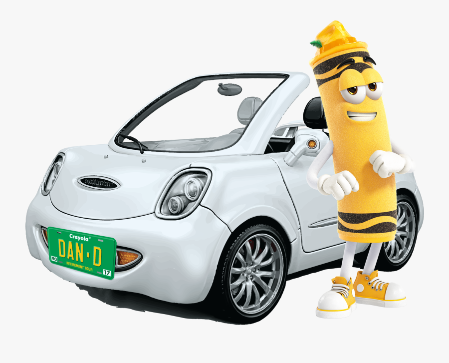 Transparent Crayola Crayons Clipart - Crayola Dandelion Retirement Tour, Transparent Clipart