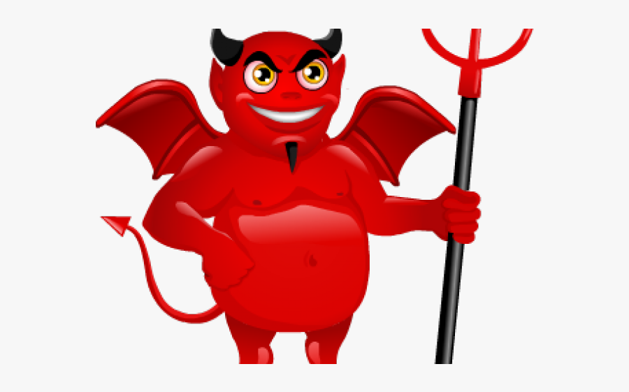 Cartoon Devil Transparent Background, Transparent Clipart