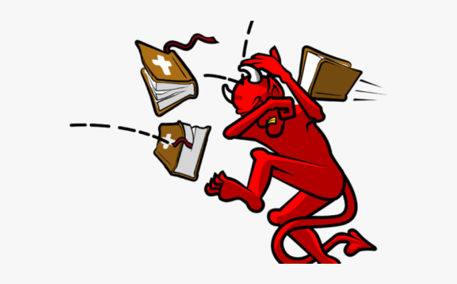 Satan Clipart Line Art - Beat Satan, Transparent Clipart