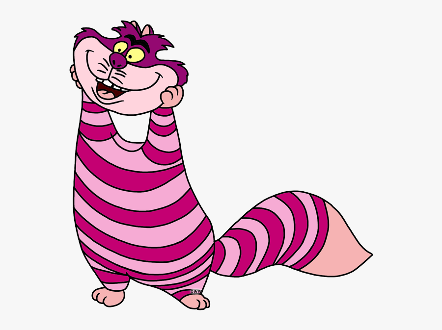 Alice In Wonderland Cheshire Cat Tail, Transparent Clipart