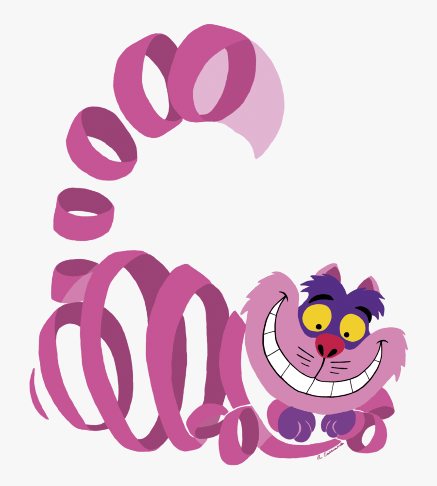 Alice In Wonderland Cheshire Cat Disappearing, Transparent Clipart