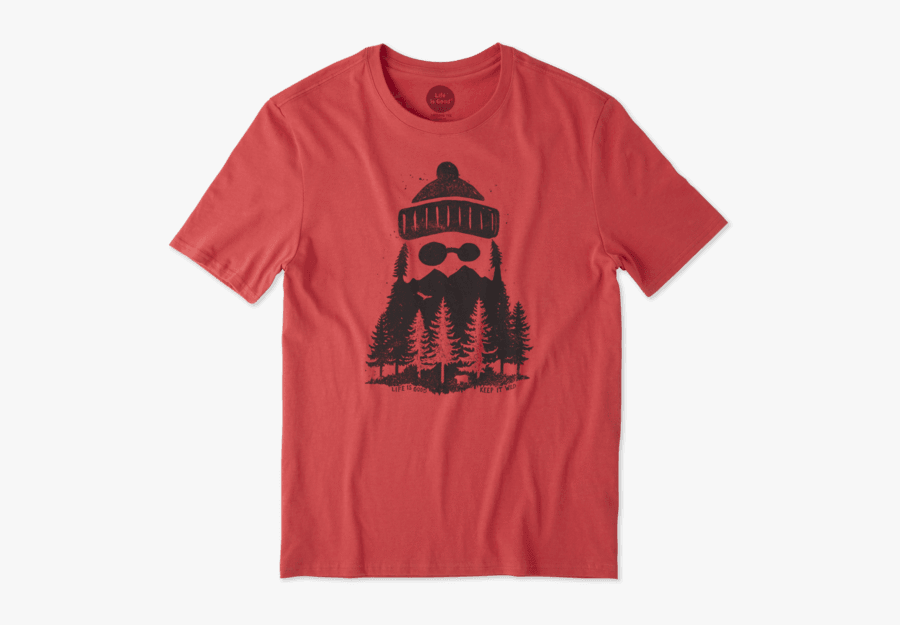 Beard Silhouette Png - Shirt, Transparent Clipart