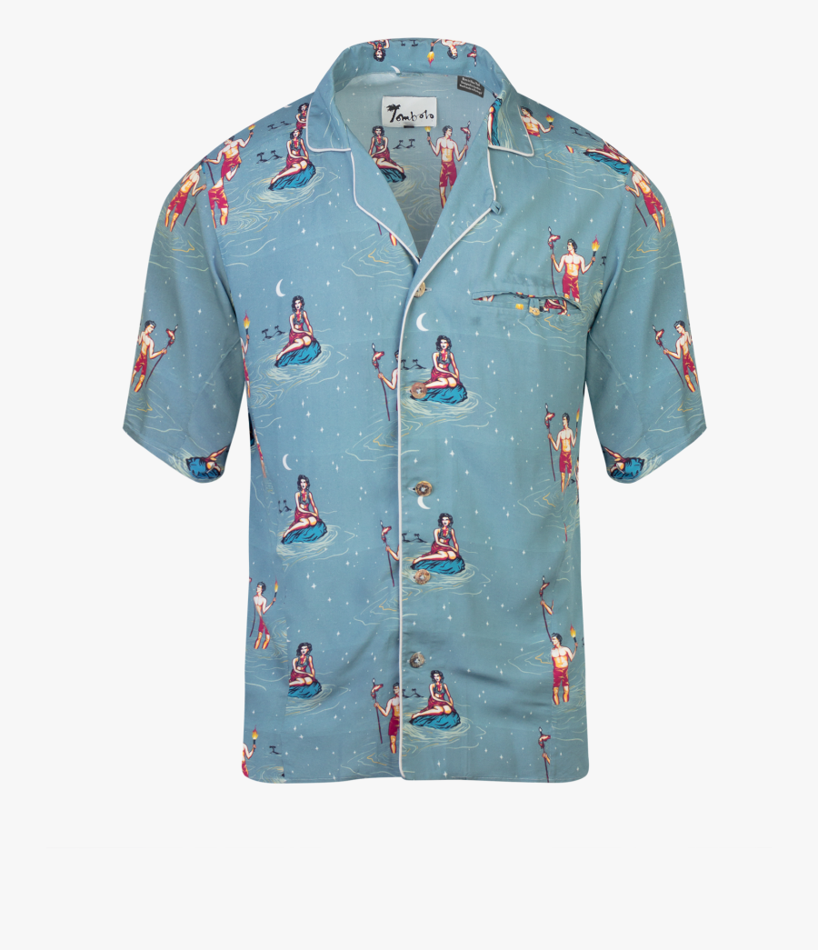Our Shop Tombolo Unisex - Aloha Shirt, Transparent Clipart