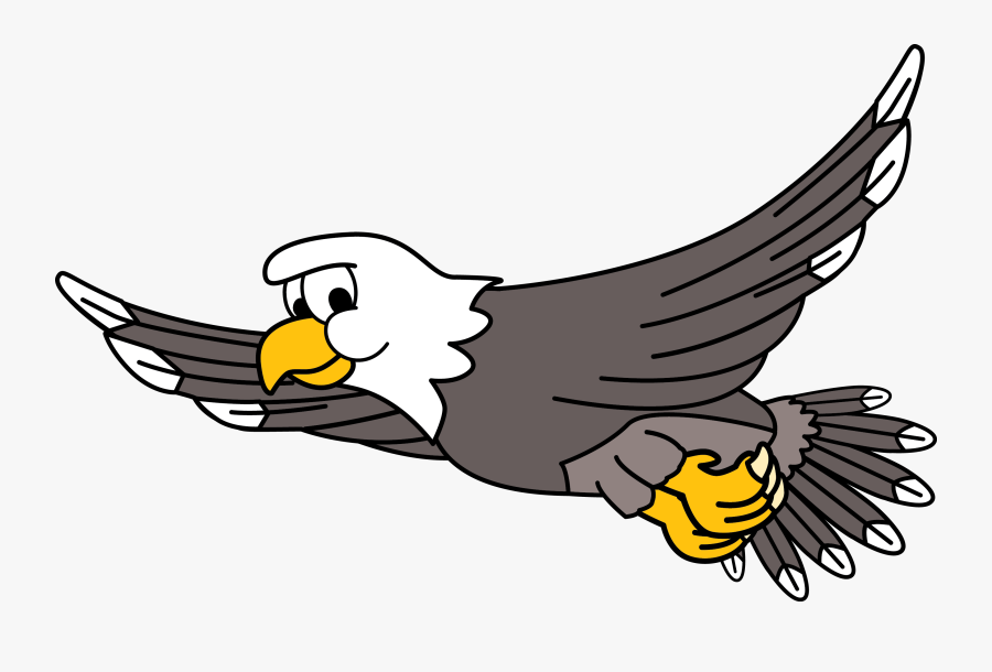 Is To Strive To Provide Children With An Opportunity - Cartoon Eagle Transparent Background, Transparent Clipart