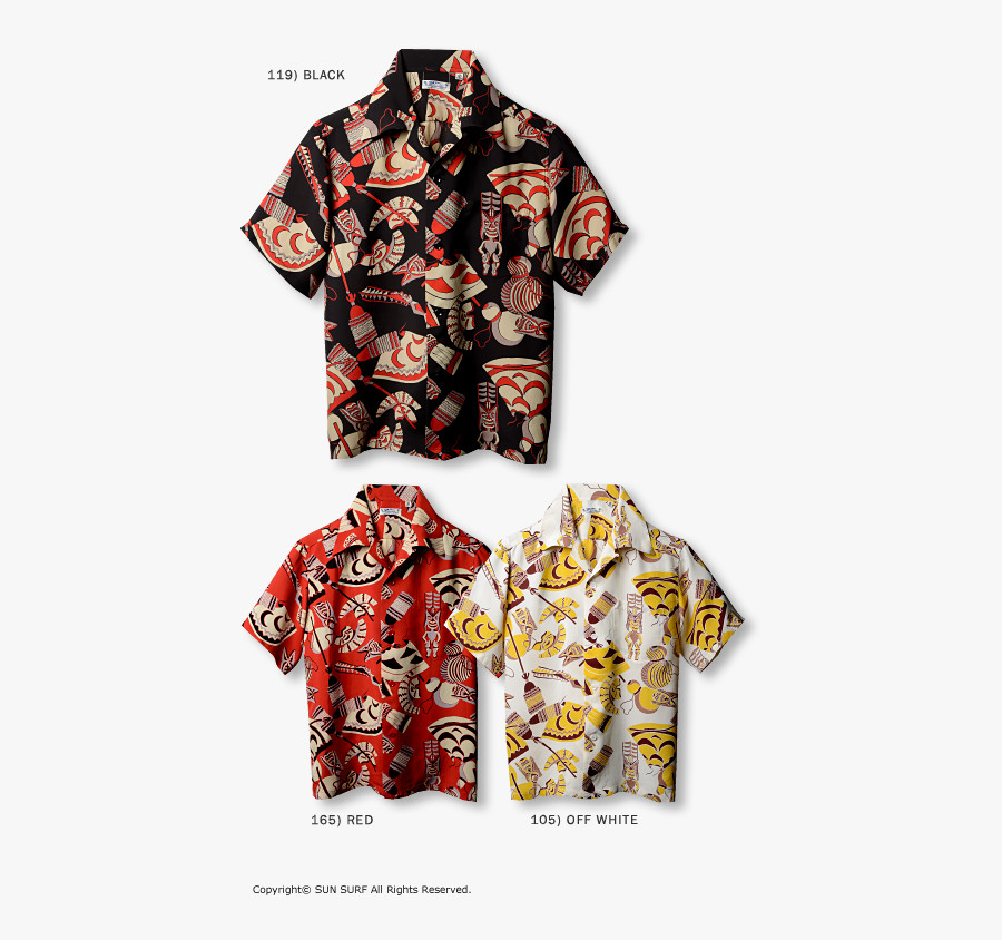 Transparent Hawaiian Shirt Png - Sun Surf Hawaiian Traditional Motif, Transparent Clipart