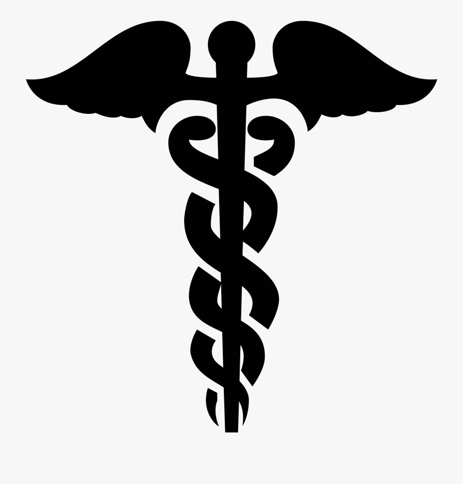 Free Download, Png And Vector - Caduceus Transparent Background, Transparent Clipart