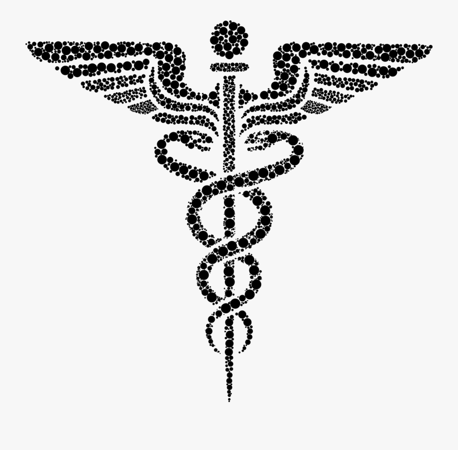 Visual Arts,plant,symmetry - Caduceus Png, Transparent Clipart