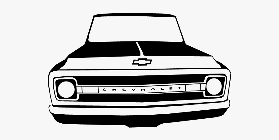 Chevy Drawing Transparent Png Clipart Free Download - Chevy Truck Logo, Transparent Clipart