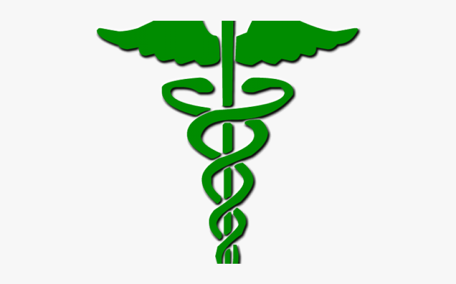 Caduceus Medical Symbol - Medical Symbol, Transparent Clipart