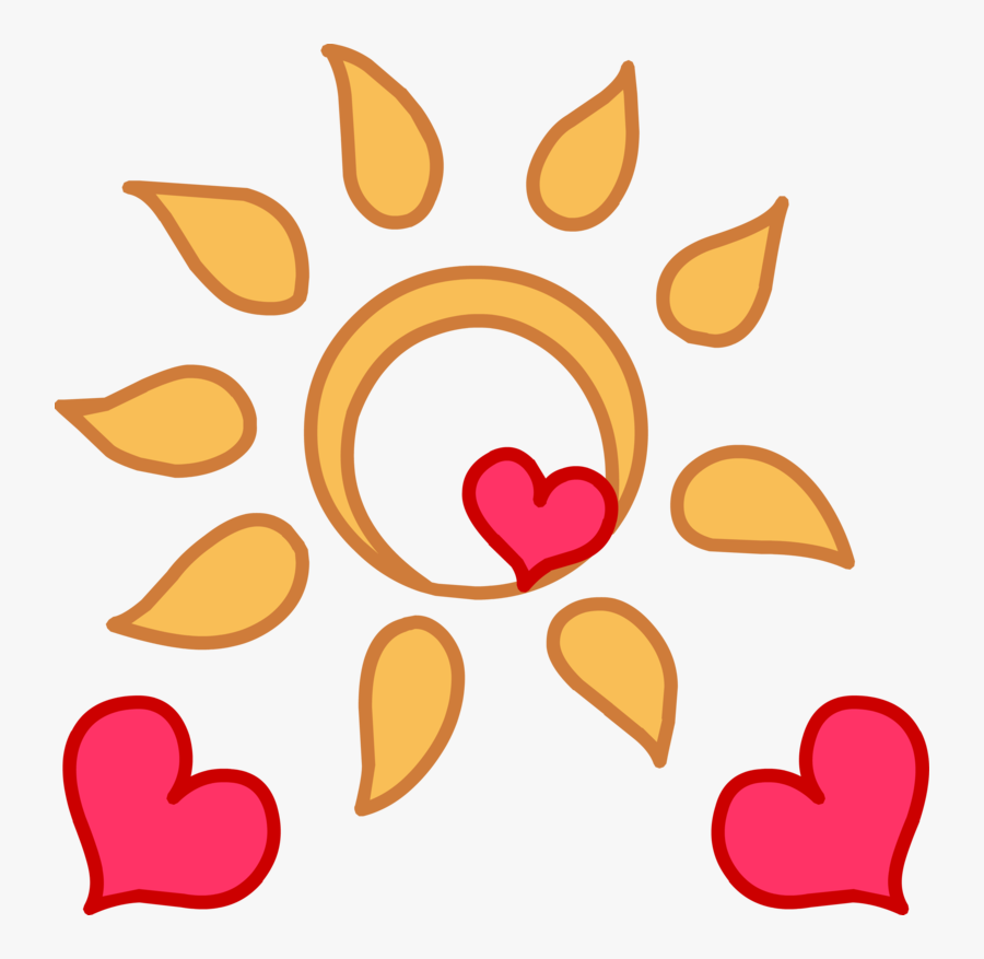 Transparent Sunburn Clipart - Sun Cutie Mark, Transparent Clipart