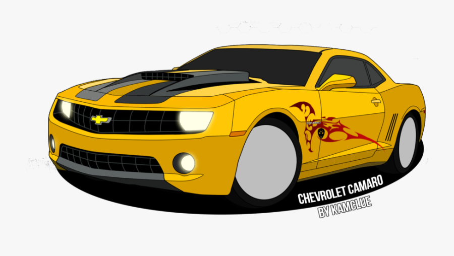 Chevrolet Camaro Drawing By Kamclue750 - Chevrolet Camaro Drawing, Transparent Clipart