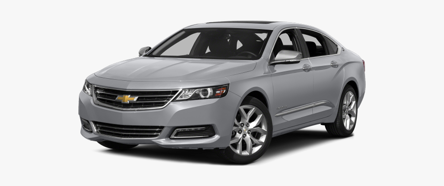 2015 Chevy Impala Silver, Transparent Clipart
