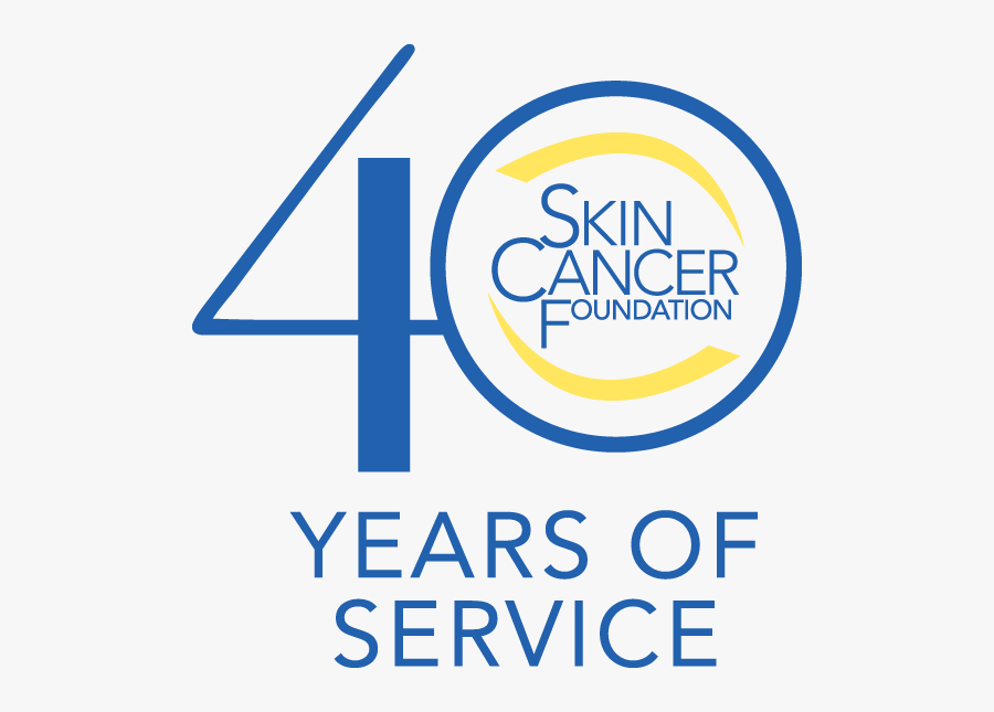 Scf 40th Birthday - Skin Cancer Foundation Seal, Transparent Clipart