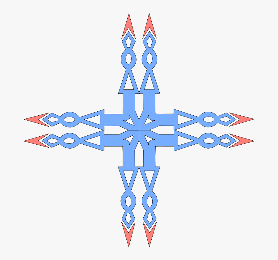 The Symbol Iv - Cross, Transparent Clipart