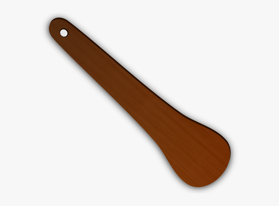 Wooden Spatula Clip Art At Clker - Spatula, Transparent Clipart