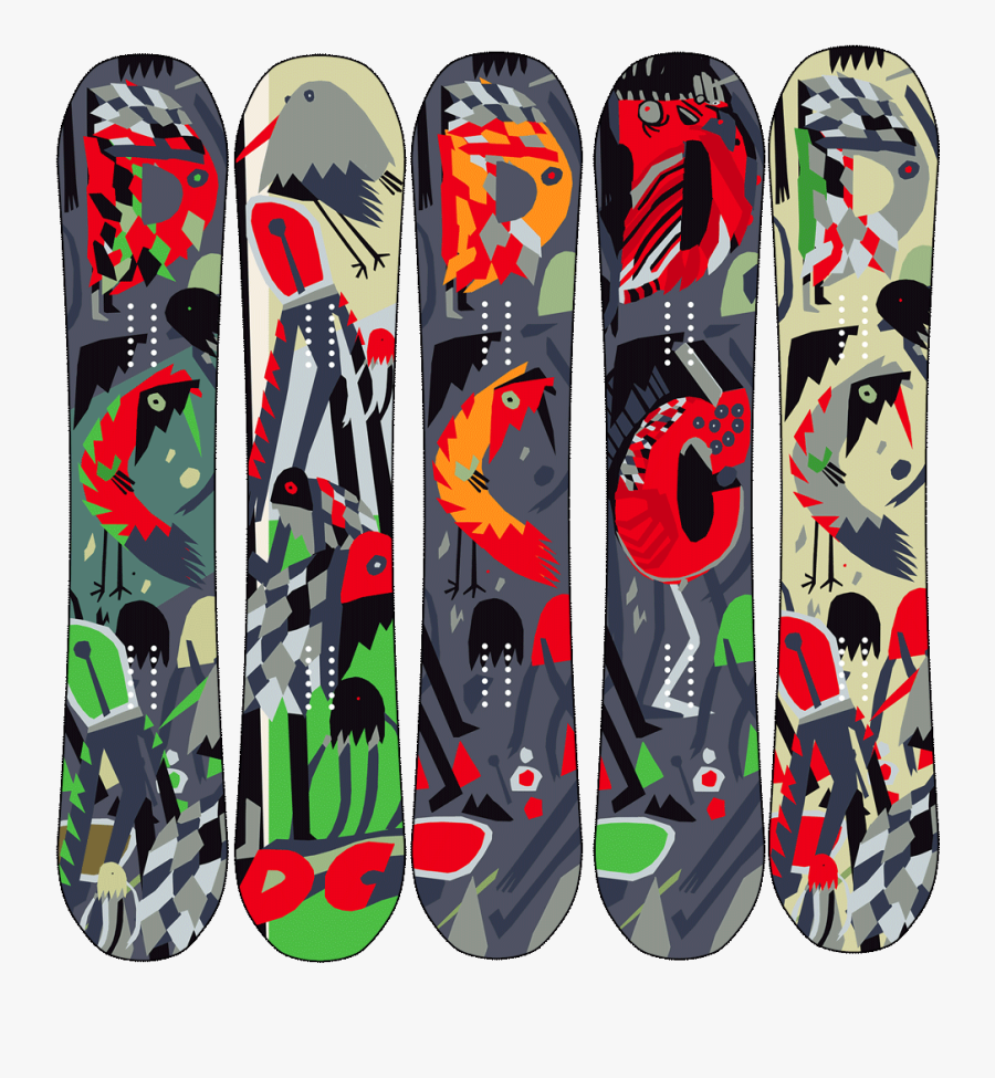 Transparent Snowboarder Png - Snowboard, Transparent Clipart