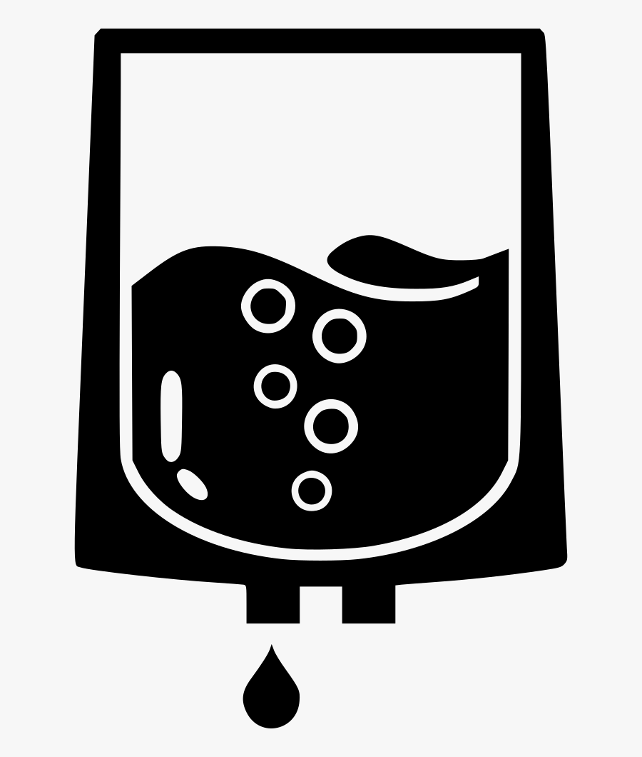 Iv Bag - Illustration, Transparent Clipart