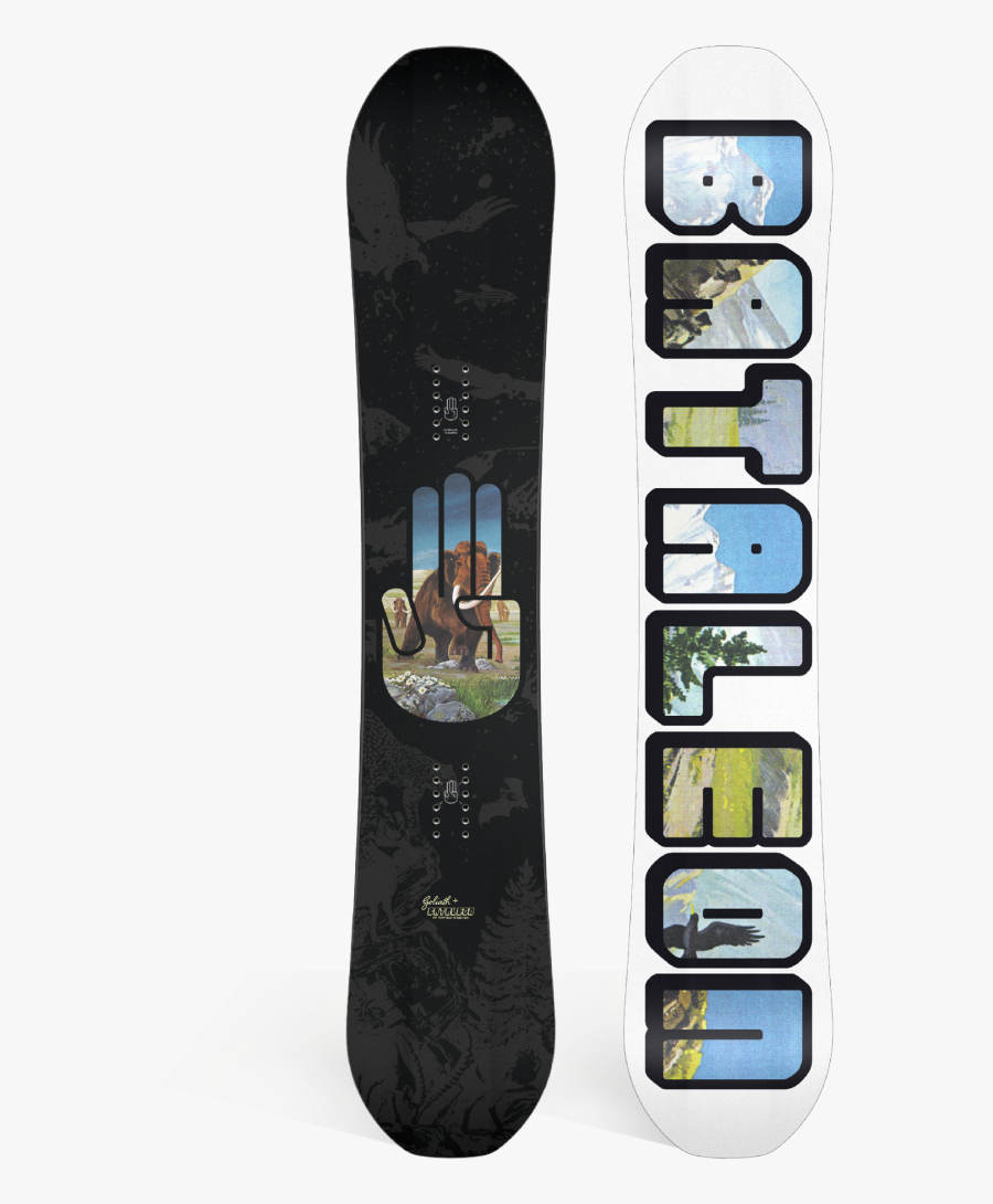 Transparent Snowboarder Png - Snowboard, Transparent Clipart